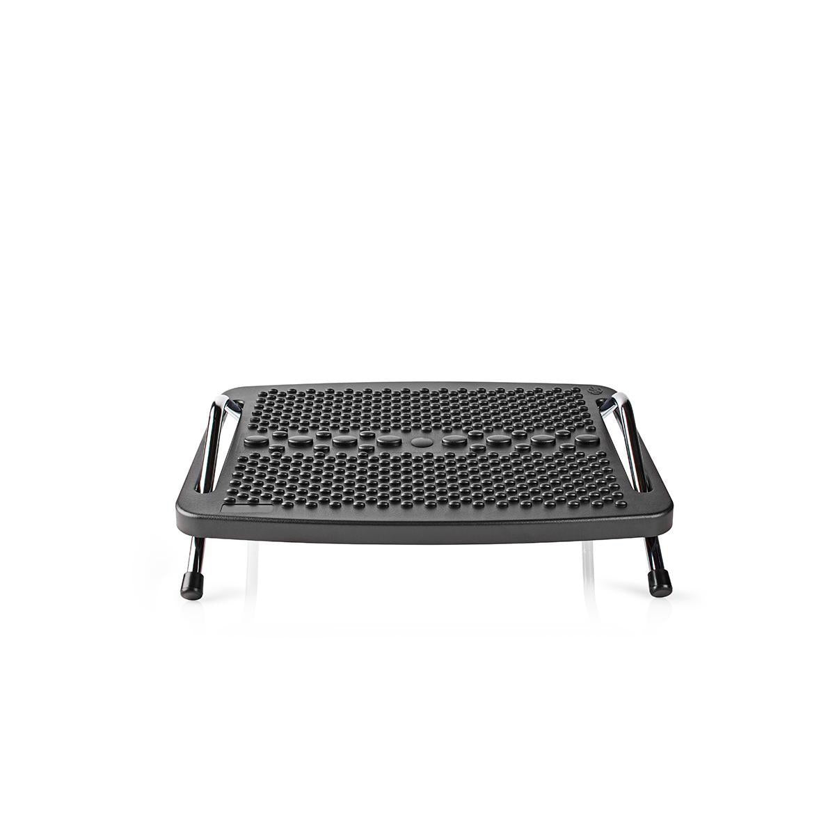 Footrest | Adjustable angle | Black | Metal / Plastic