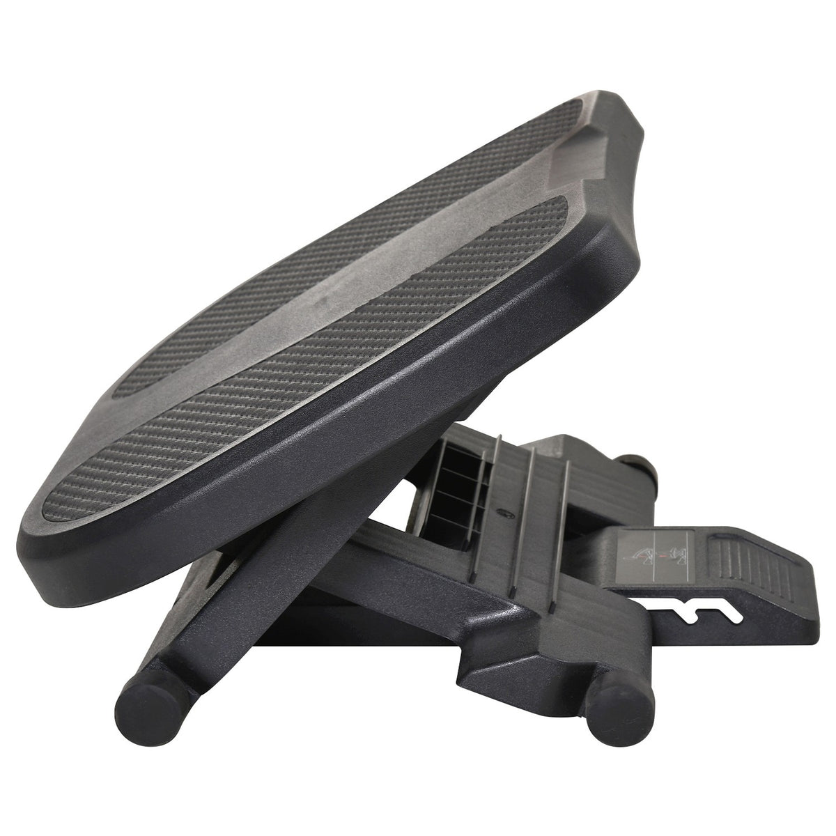 Footrest Footrest, 3 Heights Adjustable, Hips, Black, 45X34X(10-16.5)Cm
