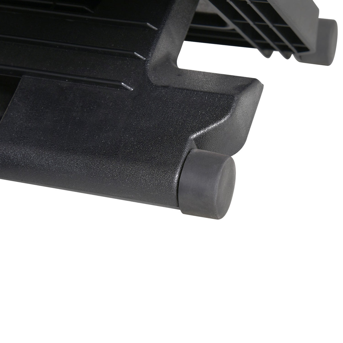 Footrest Footrest, 3 Heights Adjustable, Hips, Black, 45X34X(10-16.5)Cm