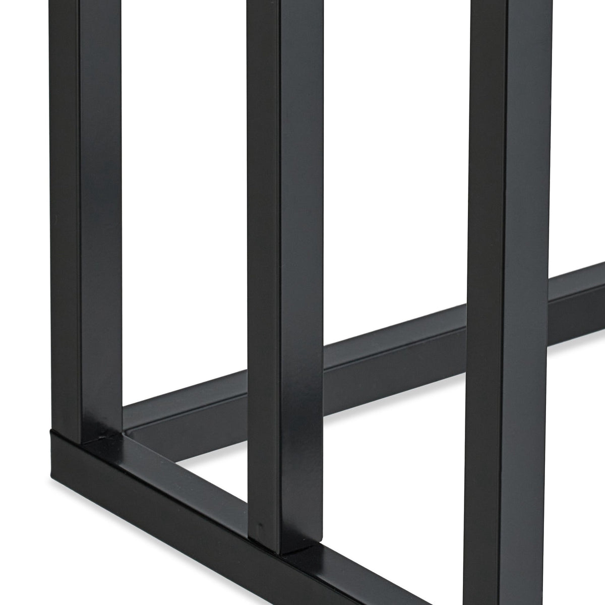 Freestanding Towel Rack with 4 Bars – Matte Metal