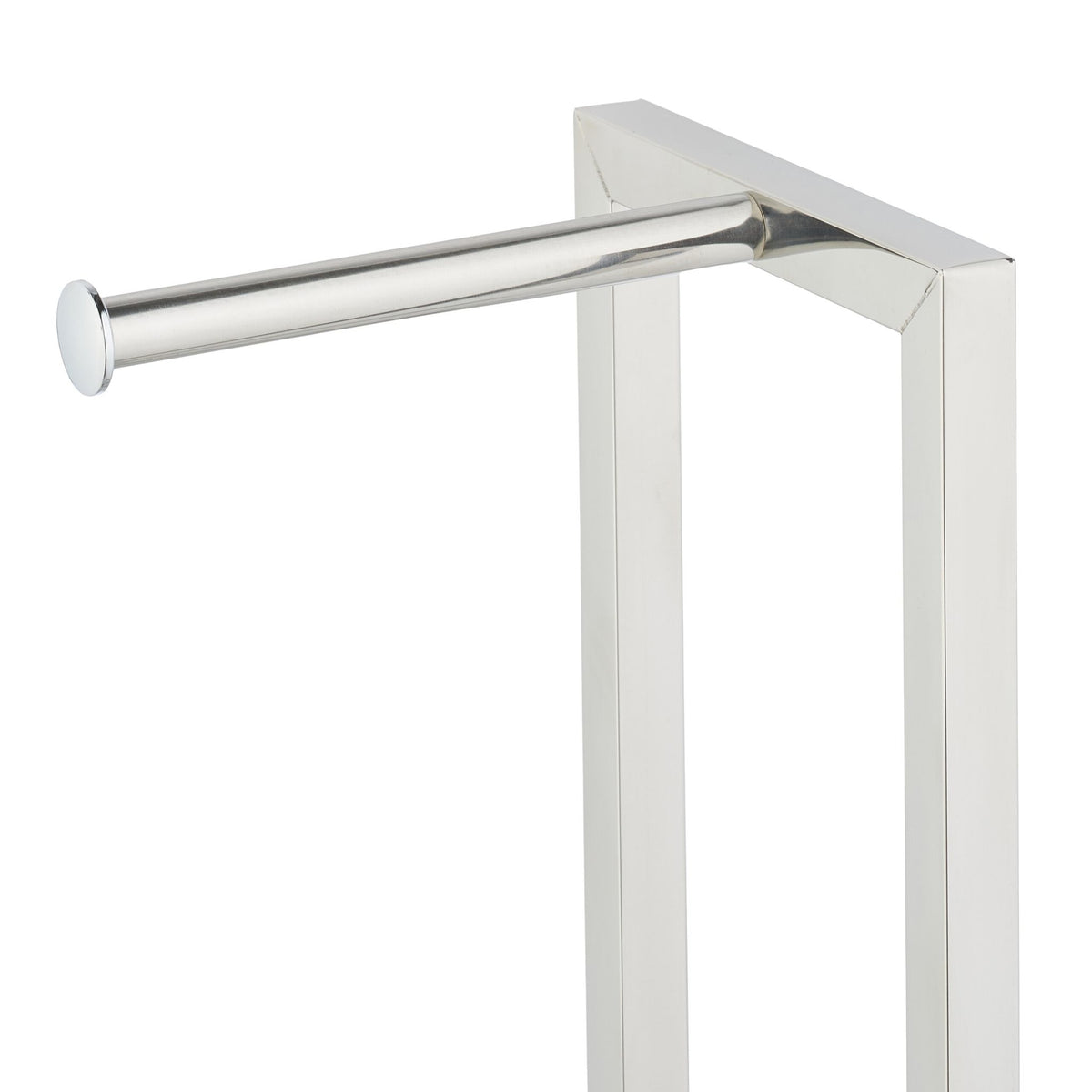 Freestanding WC set in steel & glass