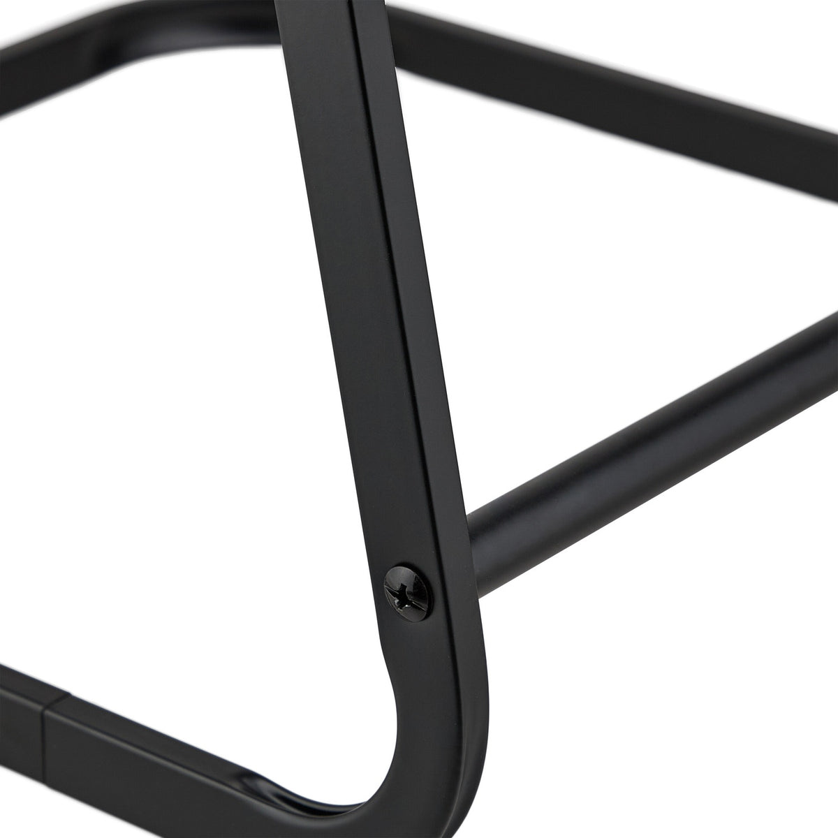 Freestanding coat hanger in metal