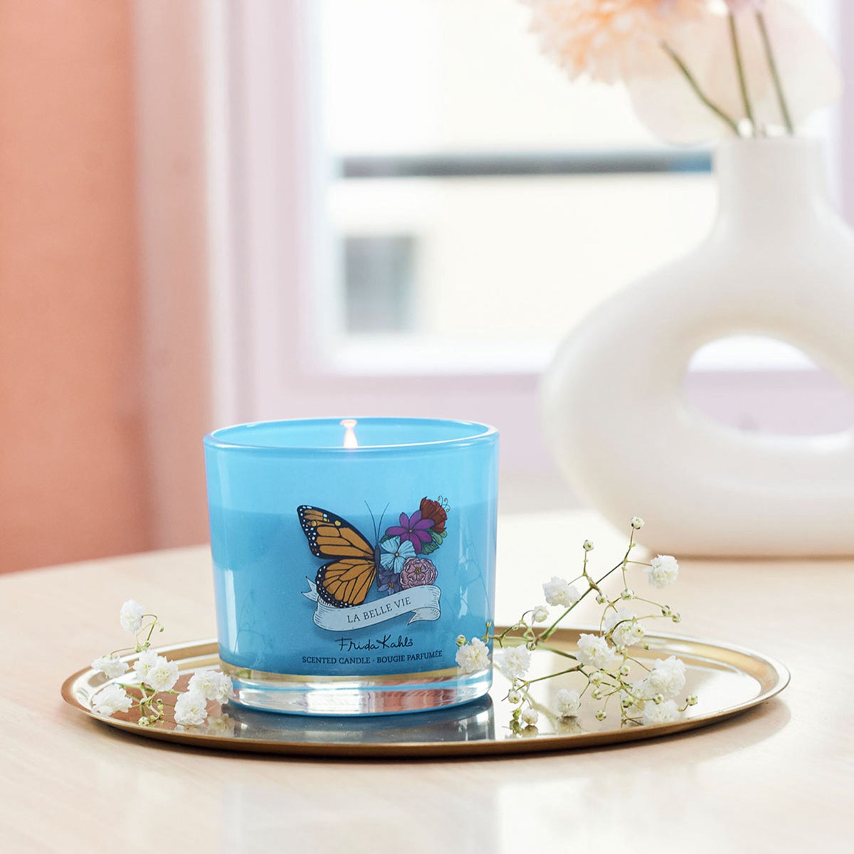 Frida Kahlo Scented Candle, 180g, 30-Hour Burn Time