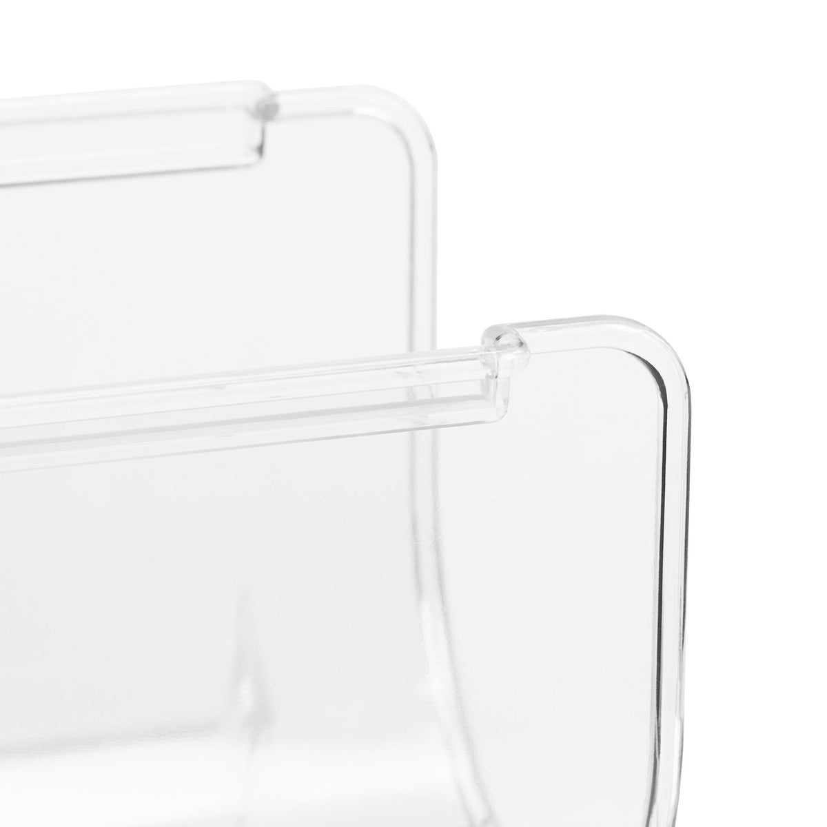 Fridge Bottle Organiser Set – Stackable, Transparent Holder