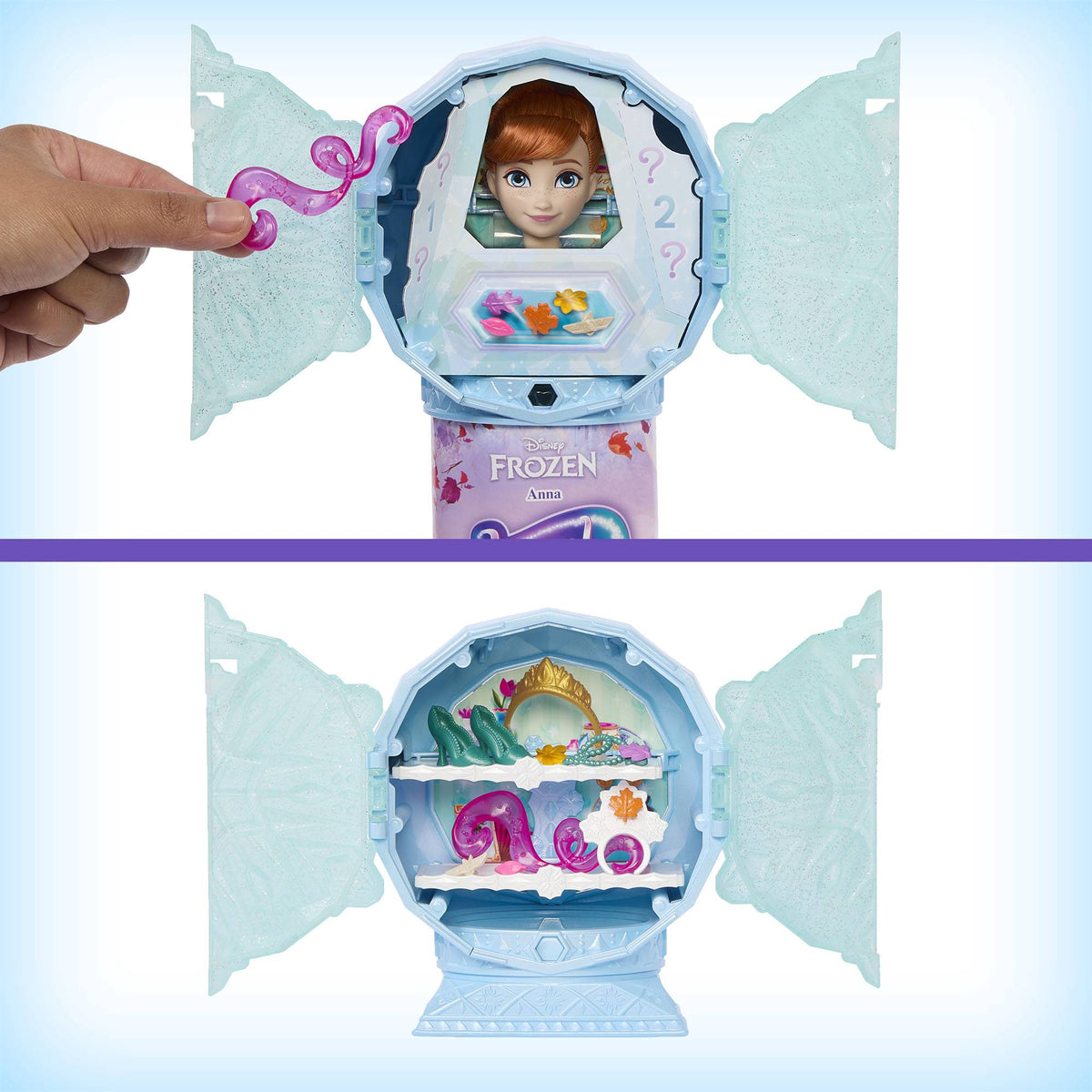 Frozen Anna Doll Set with Wand, Jewelry, and Accessories