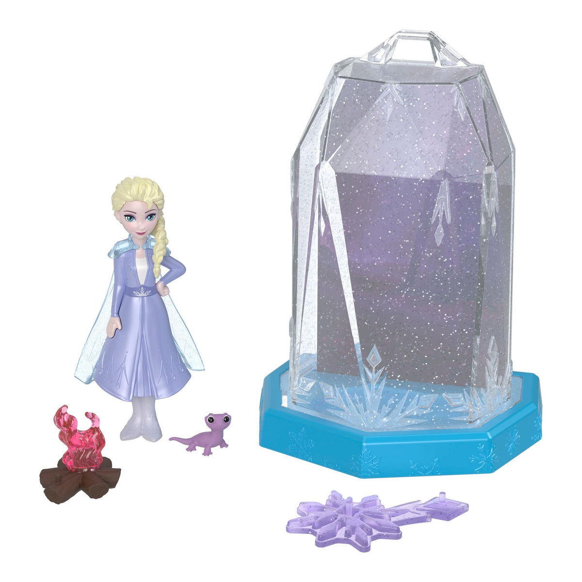 Frozen Ice Block Toy with Doll, Friend, and Accessories
