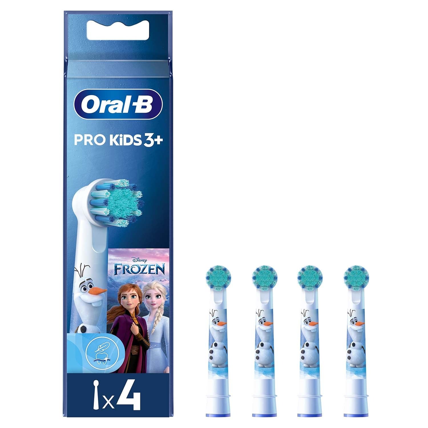Frozen Refill Brush Heads, Pack of 4