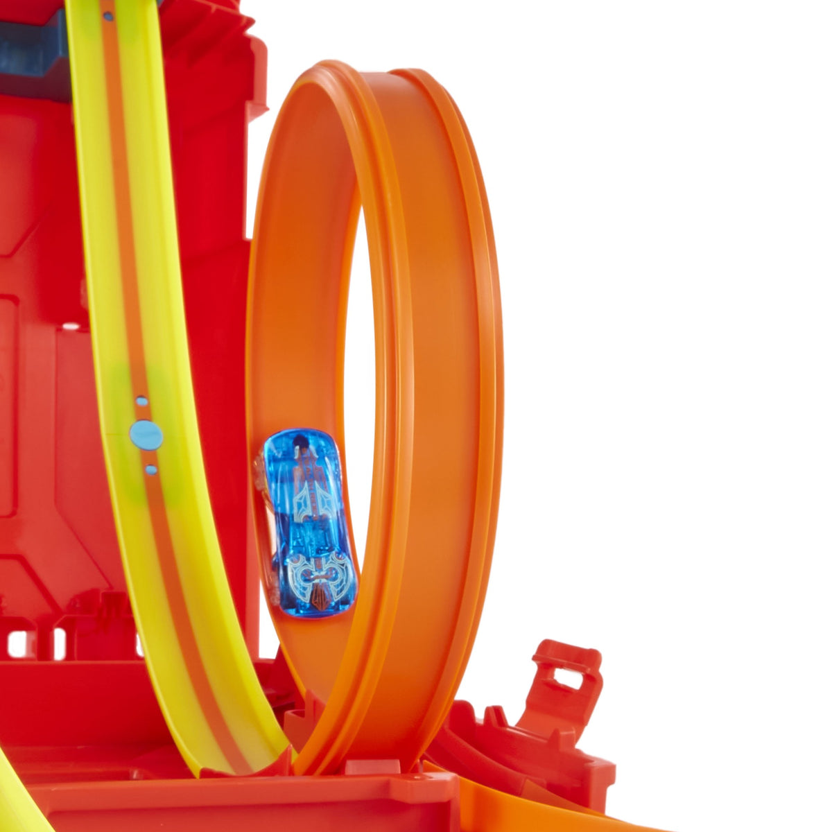 Fuel Can Stunt Box Playset with Track and Car, 6+