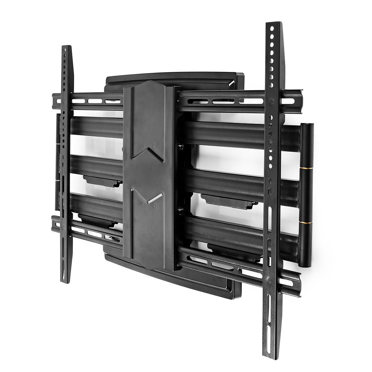 Full Motion TV Wall Mount | 43 - 100 " | Maximum supported screen weight: 70 kg | Tiltable | Rotatable | Minimum wall distance: 70 mm | Maximum wall distance: 800 mm | 3 Pivot point(s) | Steel | Black