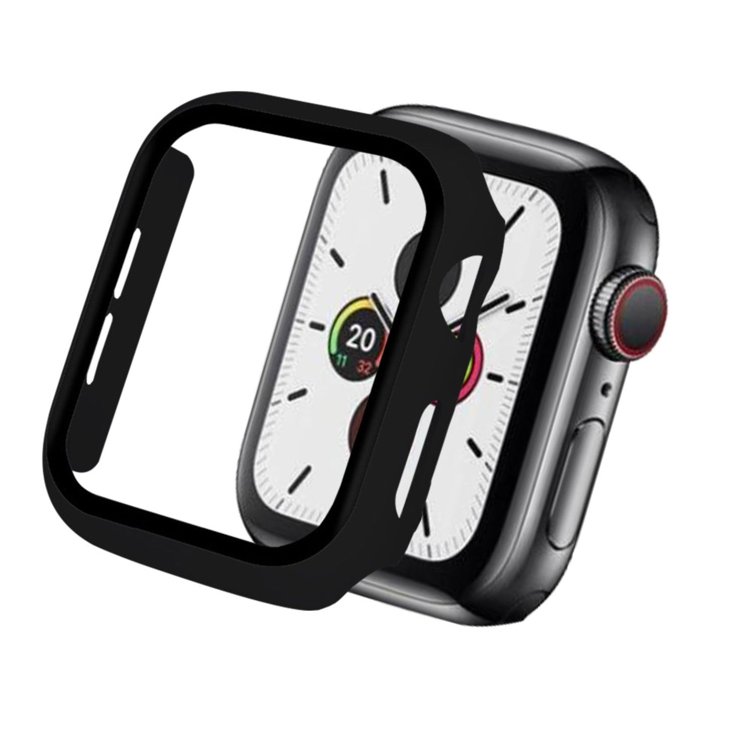 Full cover Case Apple Watch SE/6/5/4 44mm Black