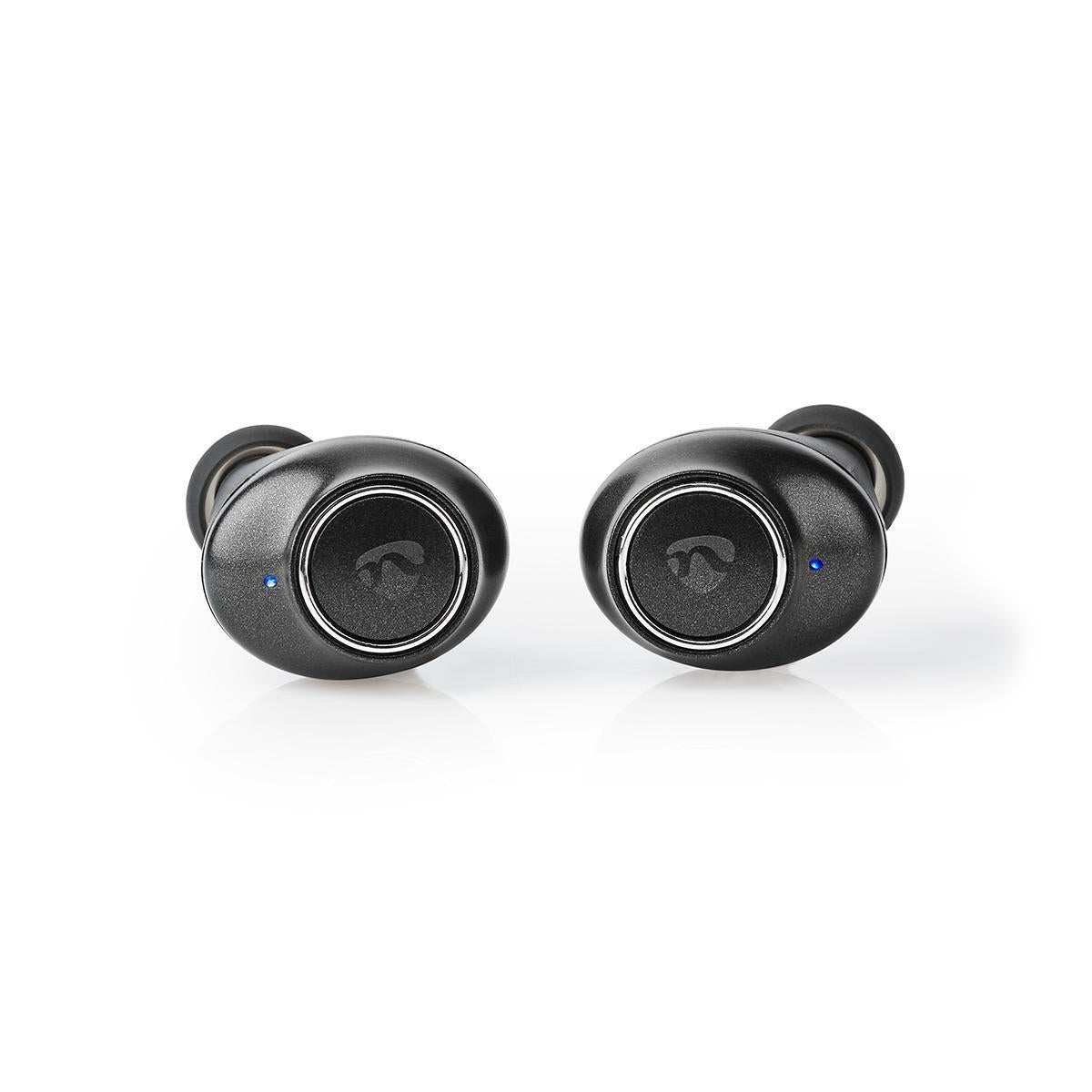 Fully Wireless Headphones | Bluetooth® | Maximum battery life: 4 hours | Press Control | Battery cover | Built-in microphone | Support for voice control | Speaker function | Silver / Black