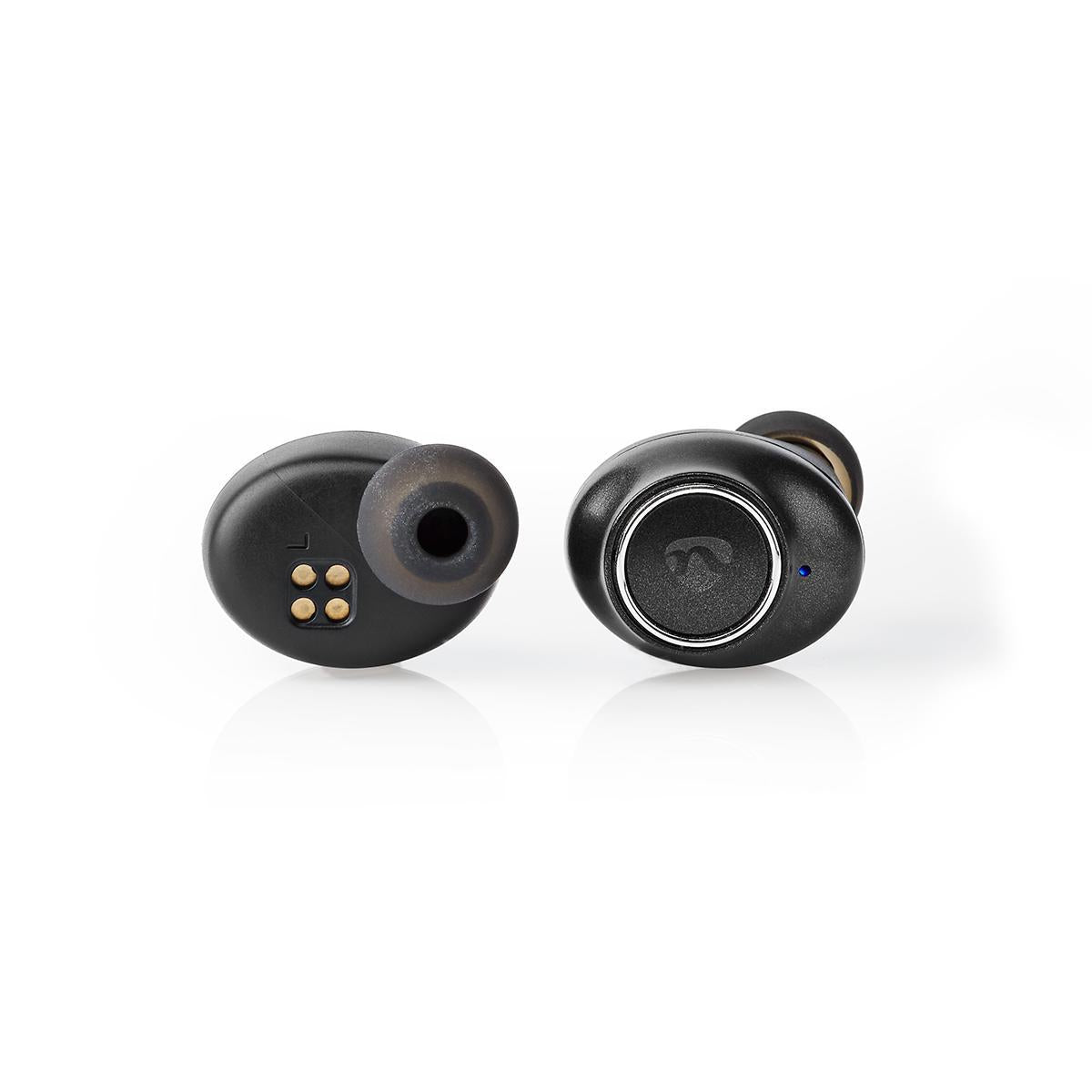 Fully Wireless Headphones | Bluetooth® | Maximum battery life: 4 hours | Press Control | Battery cover | Built-in microphone | Support for voice control | Speaker function | Silver / Black