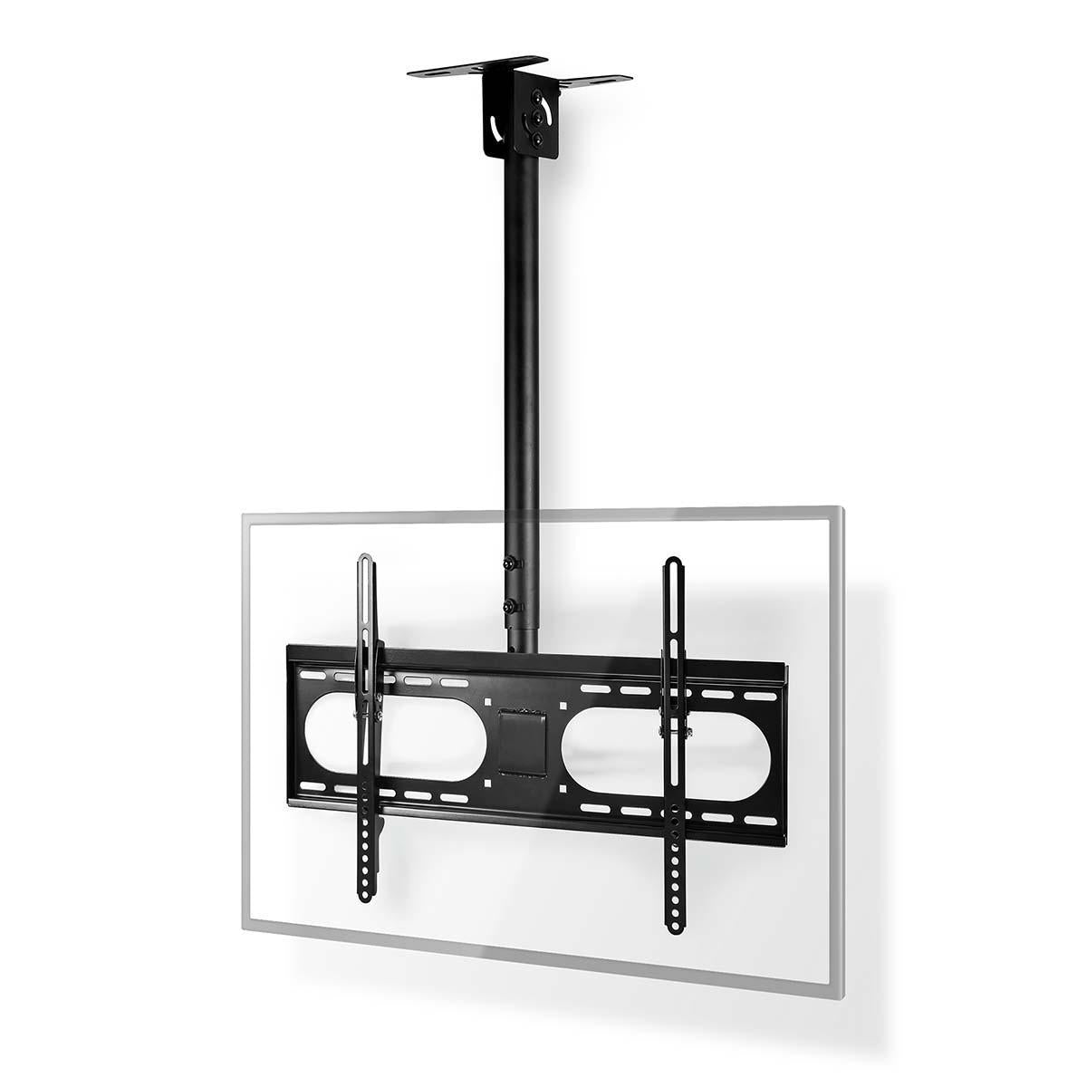 Fully movable ceiling TV mount | 42-65 " | Maximum screen weight supported: 45 kg | Tiltable | Rotatable | Minimum ceiling distance: 716 mm | Maximum ceiling distance: 1160 mm | 1 Pivot point(s) | Steel | Black