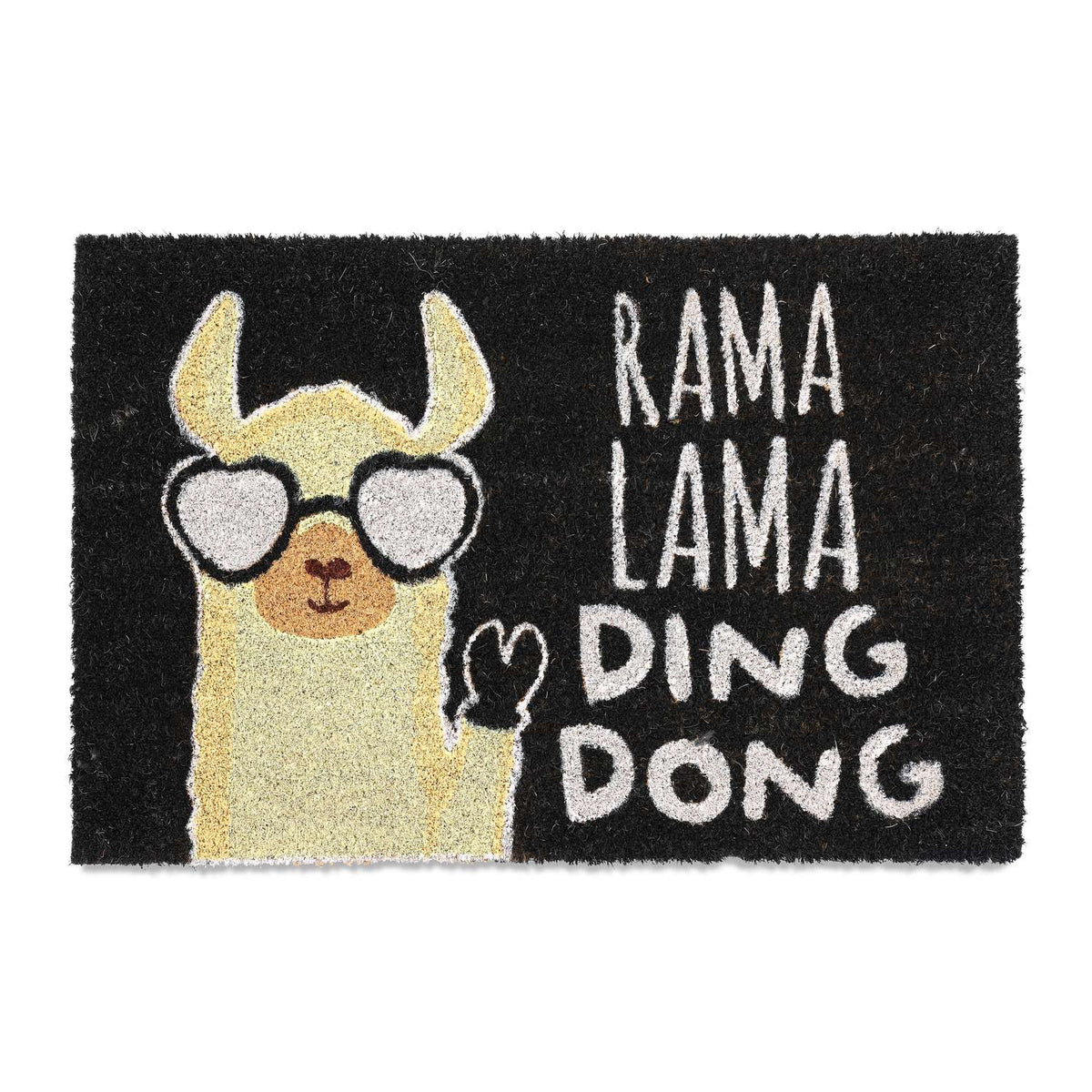 Funny Llama Coir Doormat – Indoor/Outdoor Use