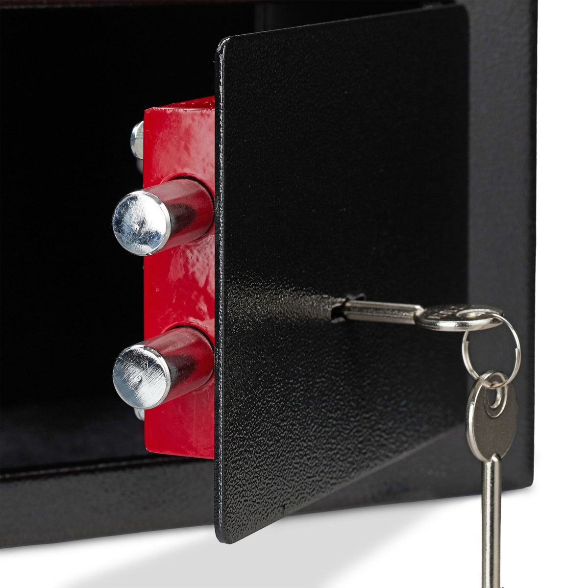 Furniture cabinet with key