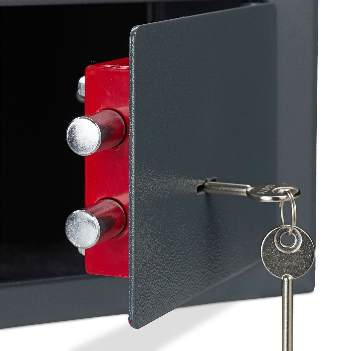 Furniture cabinet with key