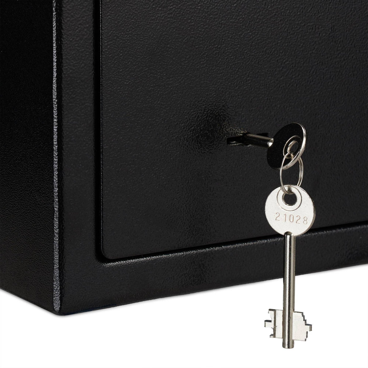 Furniture cabinet with key