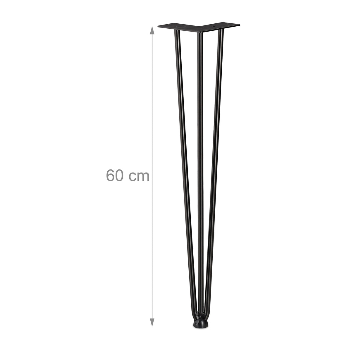 Furniture leg hairpin set of 4