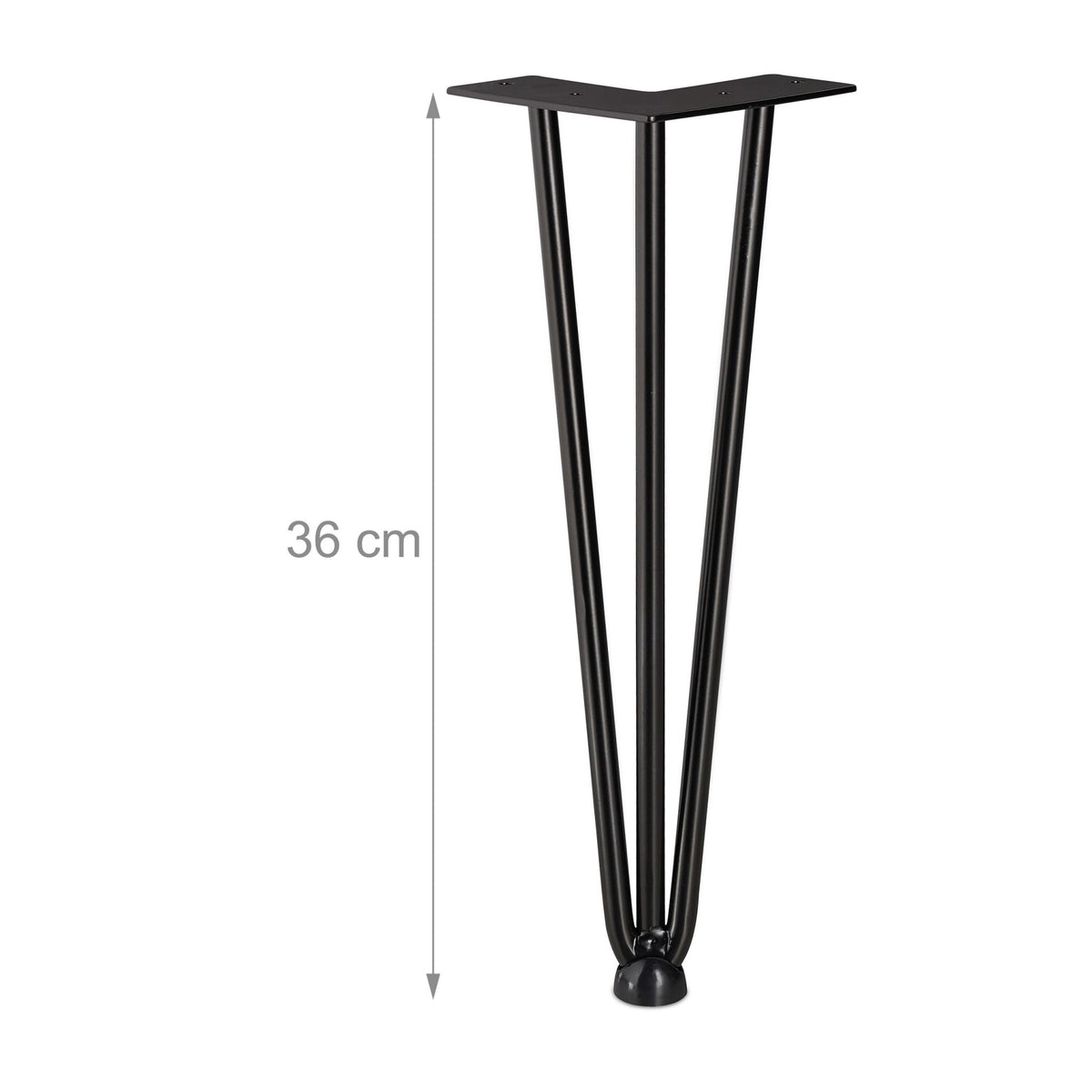 Furniture leg hairpin set of 4