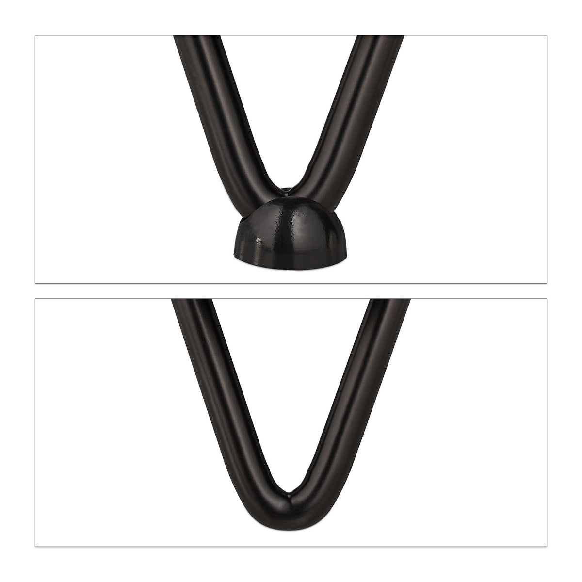 Furniture leg hairpin set of 4