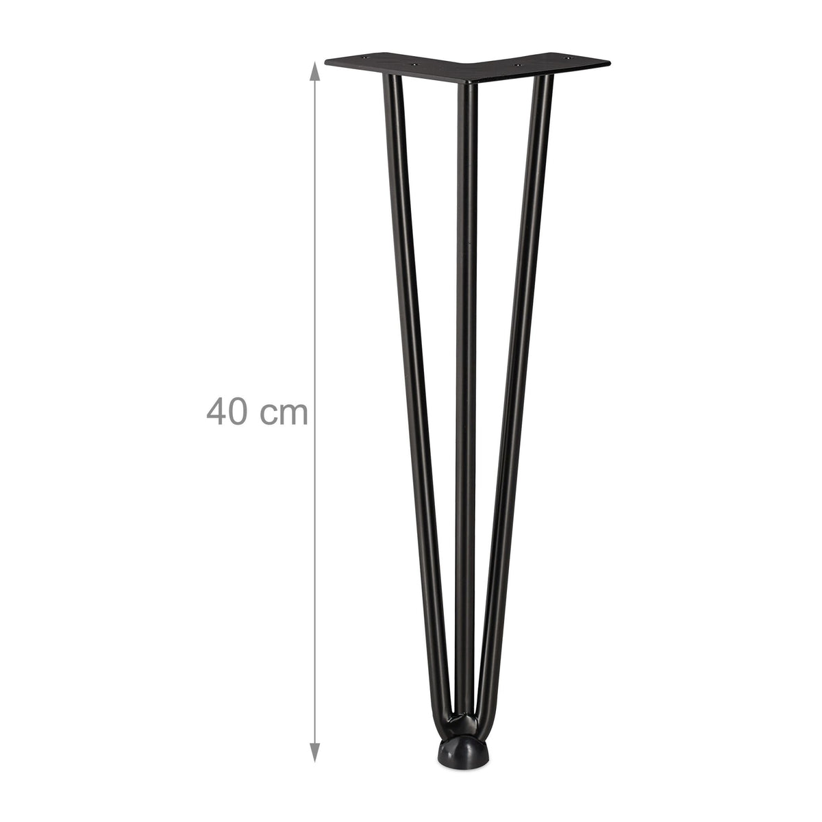 Furniture leg hairpin set of 4