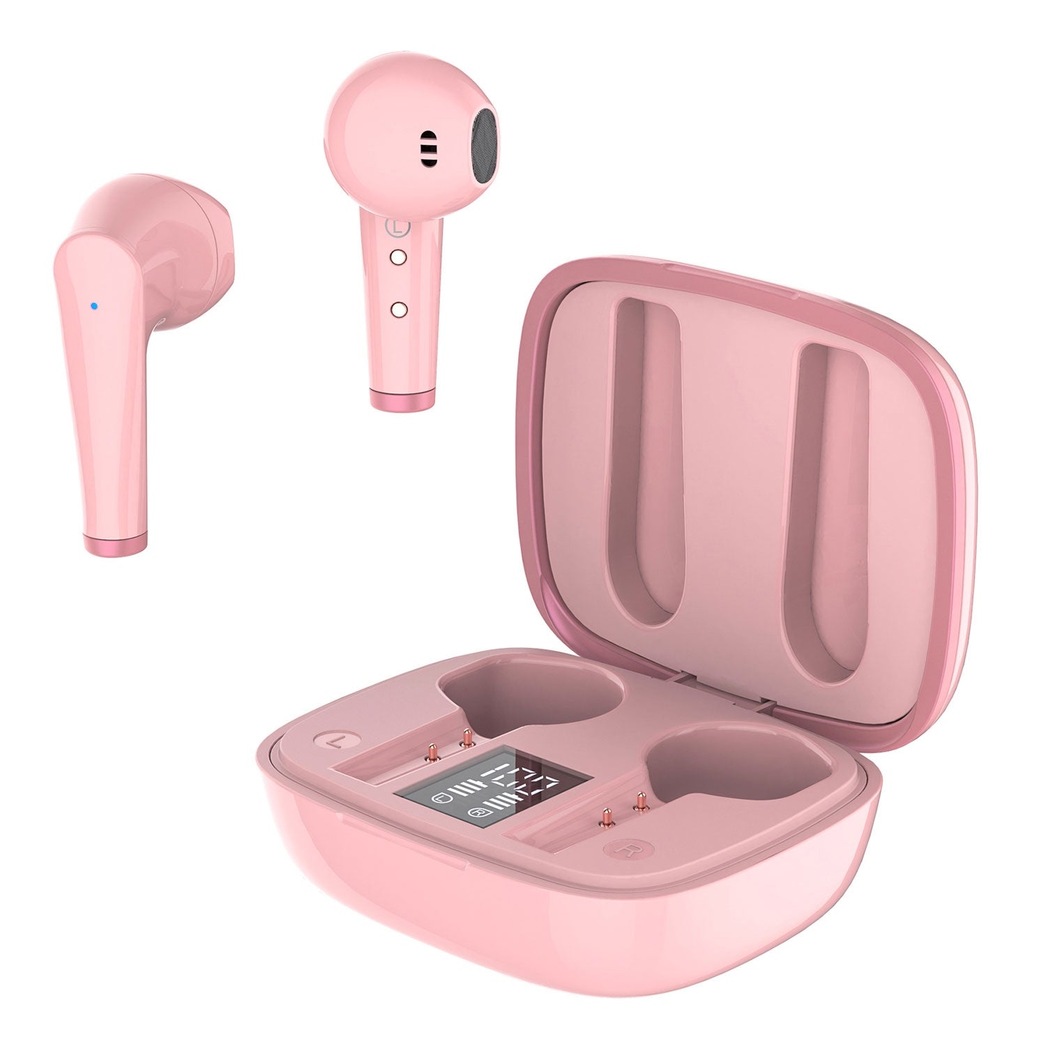 Fuz1 True Wireless Headset Drop Pink