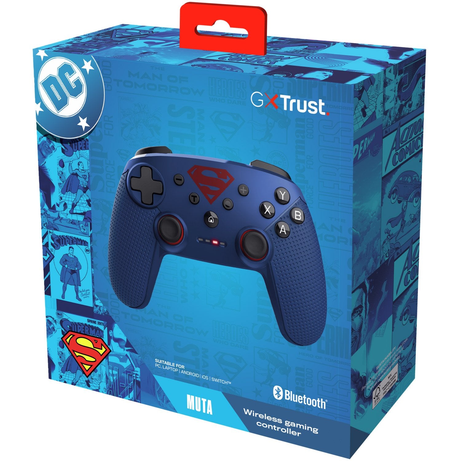 GXT 542SM Muta Wireless controller Superman