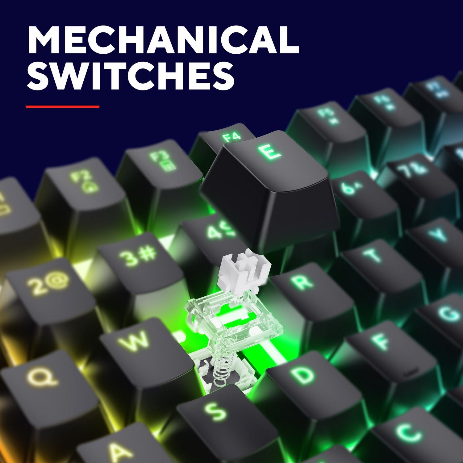 GXT 871 Zora Mechanical gaming keyboard Nordic layout