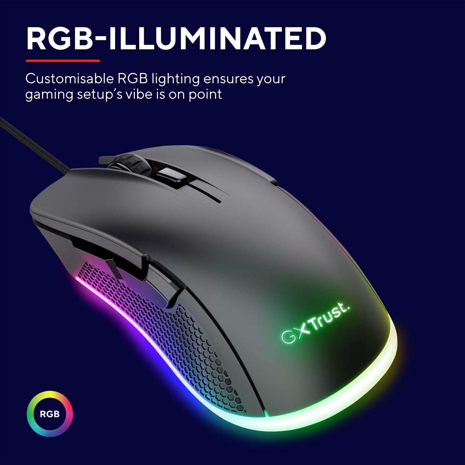 GXT 922 Ybar Gaming Mouse Eco Black