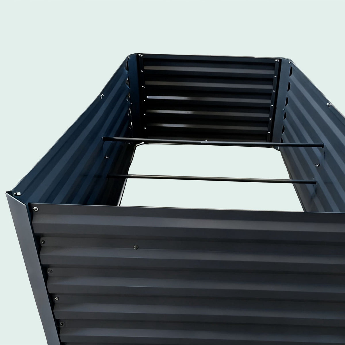Galvanised Metal Raised Garden Bed – Optimal Drainage