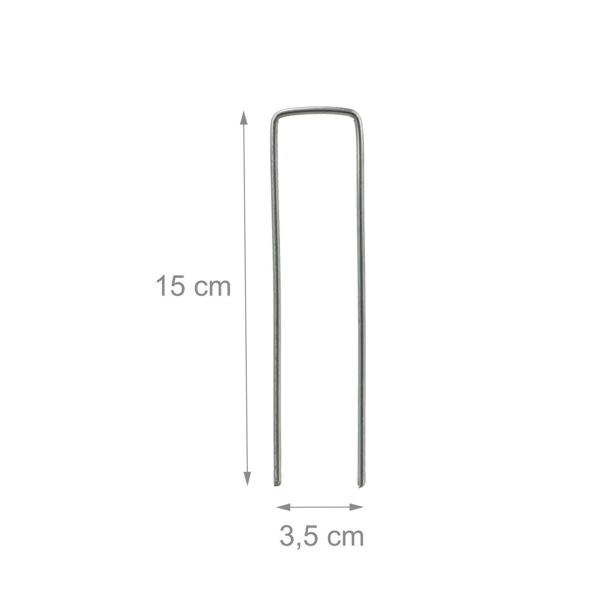 Galvanised Securing Pegs Set of 25