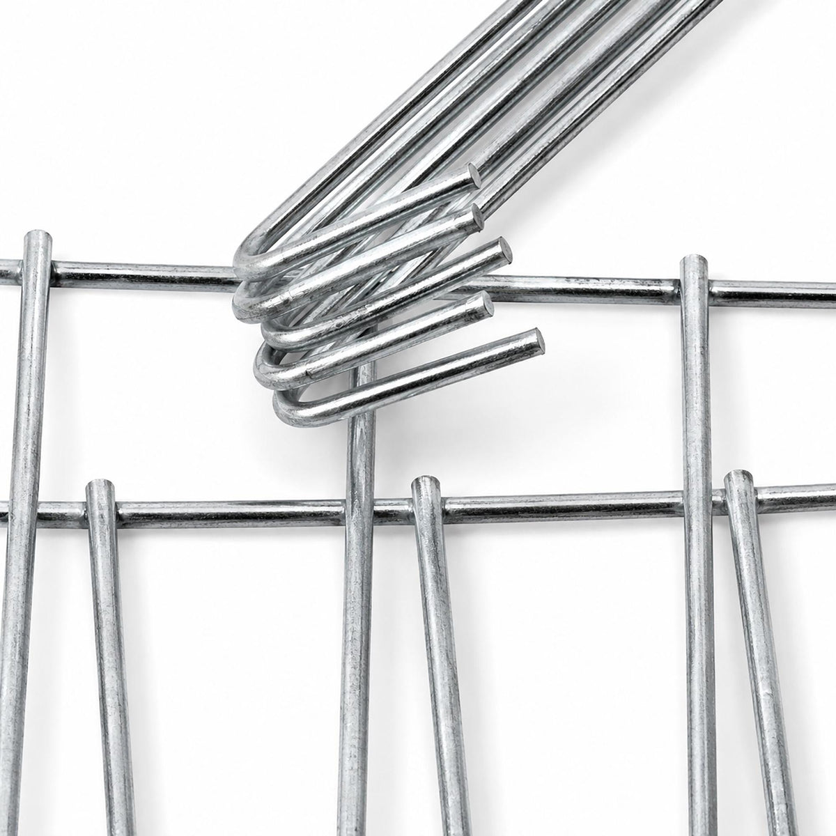 Galvanised Steel Gabion Basket, 100x50x50 cm