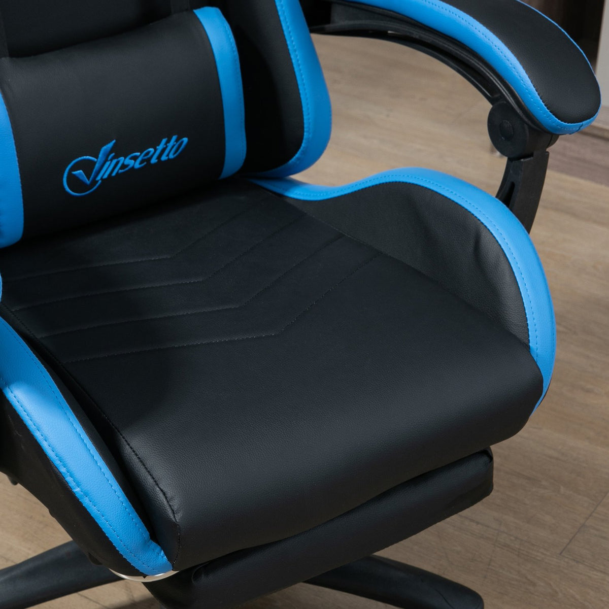 Gaming Chair, Office Chair, Computer Chair With Lumbar Cushion, Headrest, Gaming Chair, Height-Adjustable Desk Chair With Footrest