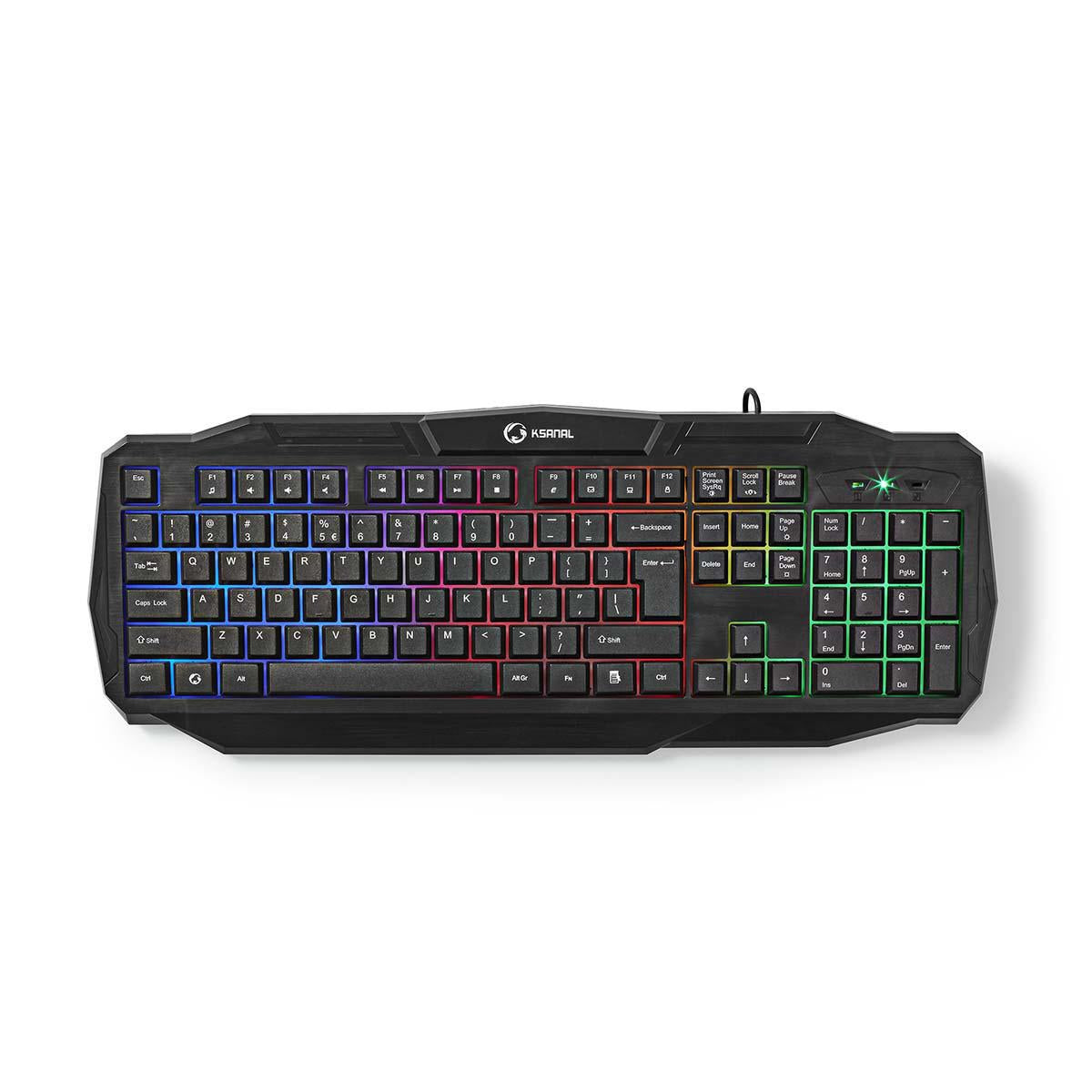 Gaming Combo Kit | 4-in-1 | Keyboard, headset, mouse and mouse pad | Blue / Black | QWERTY | US Layout