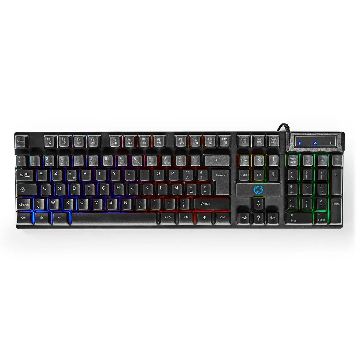 Gaming Combo Kit | 5-in-1 | Keyboard, headset, mouse and mouse pad | Black | AZERTY | FR Layout