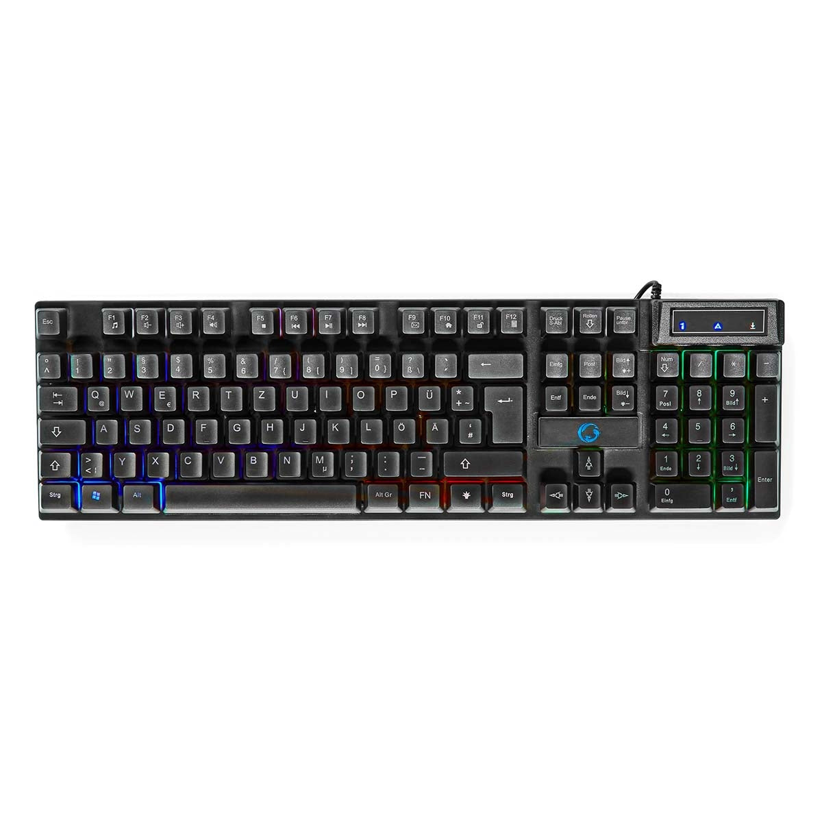 Gaming Combo Kit | 5-in-1 | Keyboard, headset, mouse and mouse pad | Black | QWERTY | DE Layout