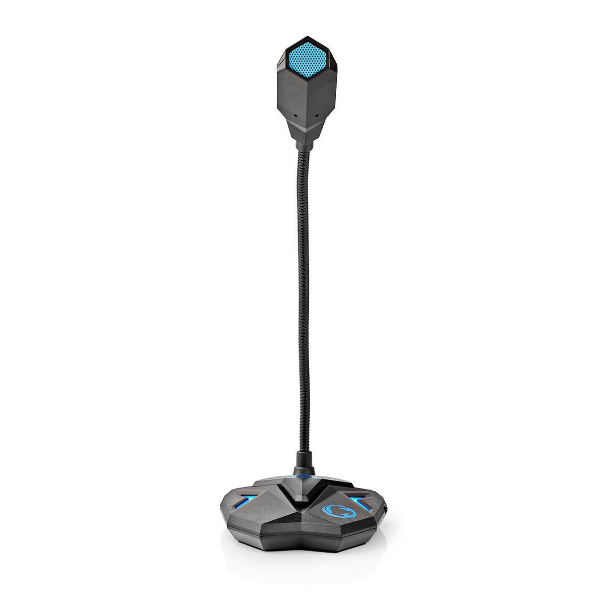 Gaming Microphone | Used for: Computer / Desktop | USB | Connection output: 1x 3.5 mm audio output | On / off button | Headphone jack