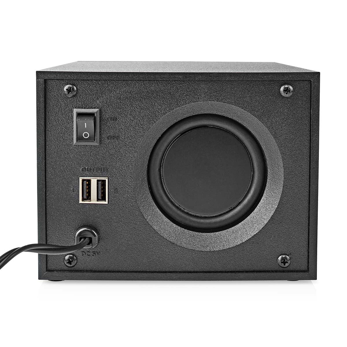 Gaming speakers | Speaker channels: 2.1 | USB Power | 3.5 mm Male | 33 W| LEDs | Volume control