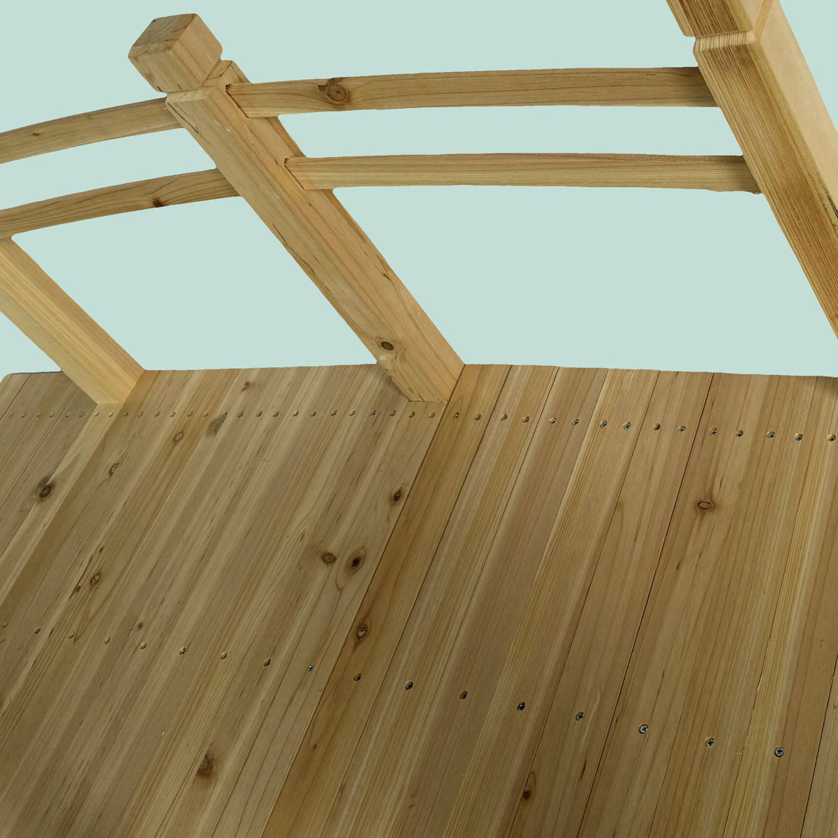 Garden Bridge, Fir Wood, 200kg Capacity