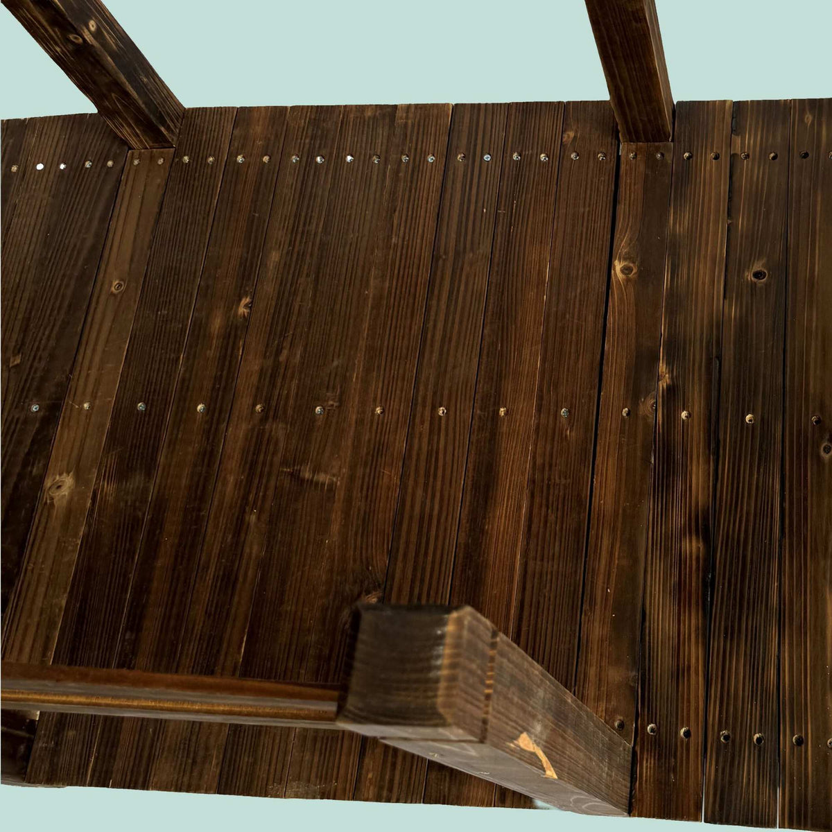 Garden Bridge, Fir Wood, 200kg Capacity