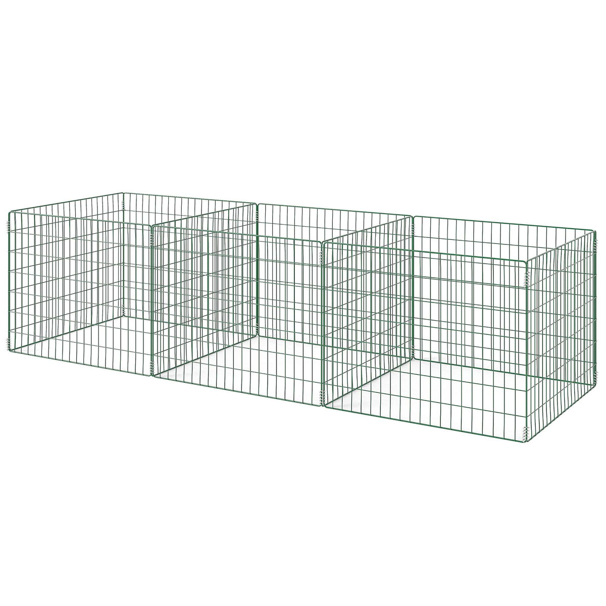 Garden Compost Bin, Steel, 270L, Open Mesh Design