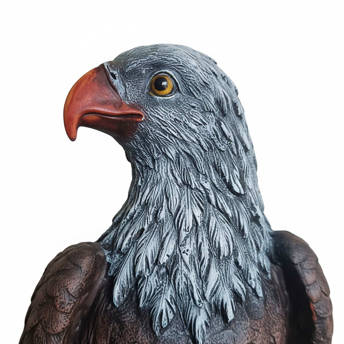 Garden Eagle Statue, Weatherproof Polyresin, UV Resistant