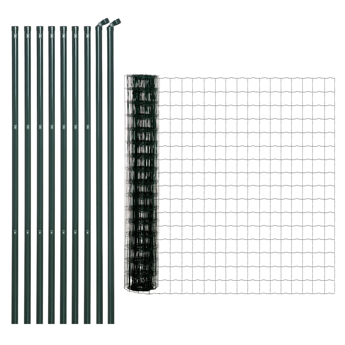 Garden Fence 10 X 1.68 M Aviary Wire Mesh Wire Fence Wire Mesh Garden Fence Roll Mesh Strong Steel Green