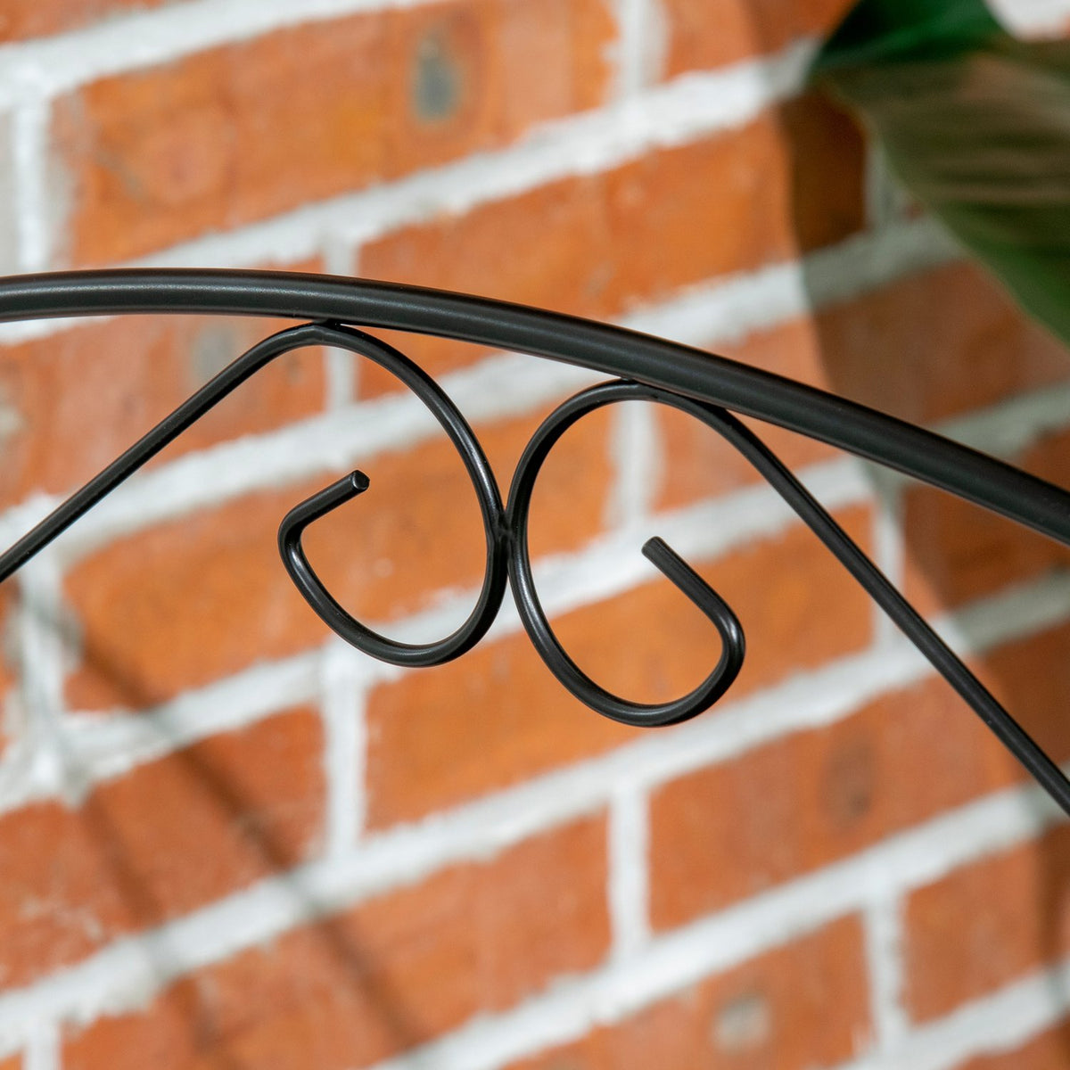 Garden Fence Set Of 4 Decorative Mesh Fence 3.48 X 1.1 M, Wire Mesh In Black, For Garden & Balcony