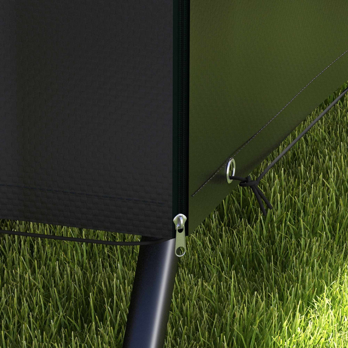 Garden Furniture Cover, PE, Waterproof, 215x155x150 cm