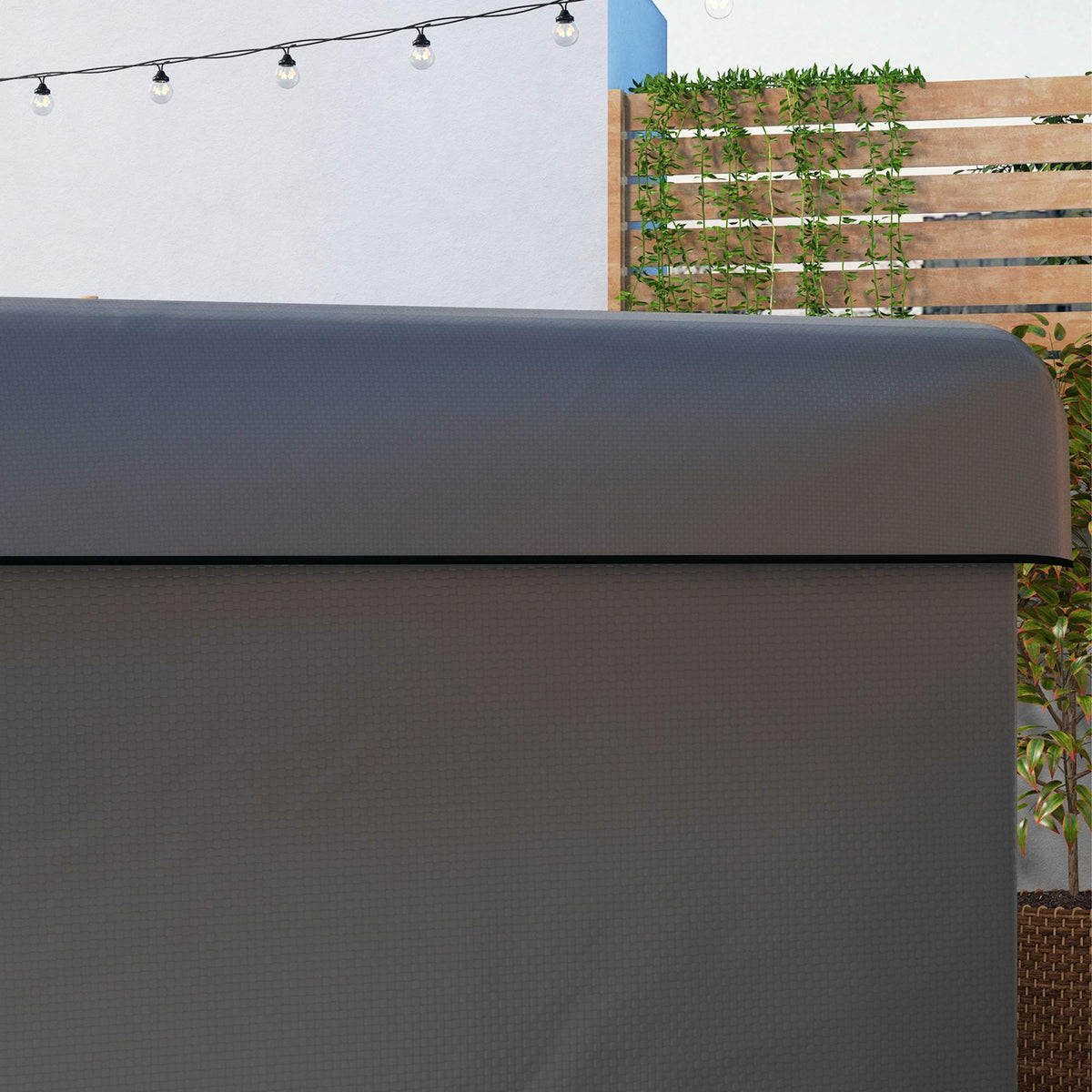Garden Furniture Cover, Waterproof PE, 215x155x150 cm