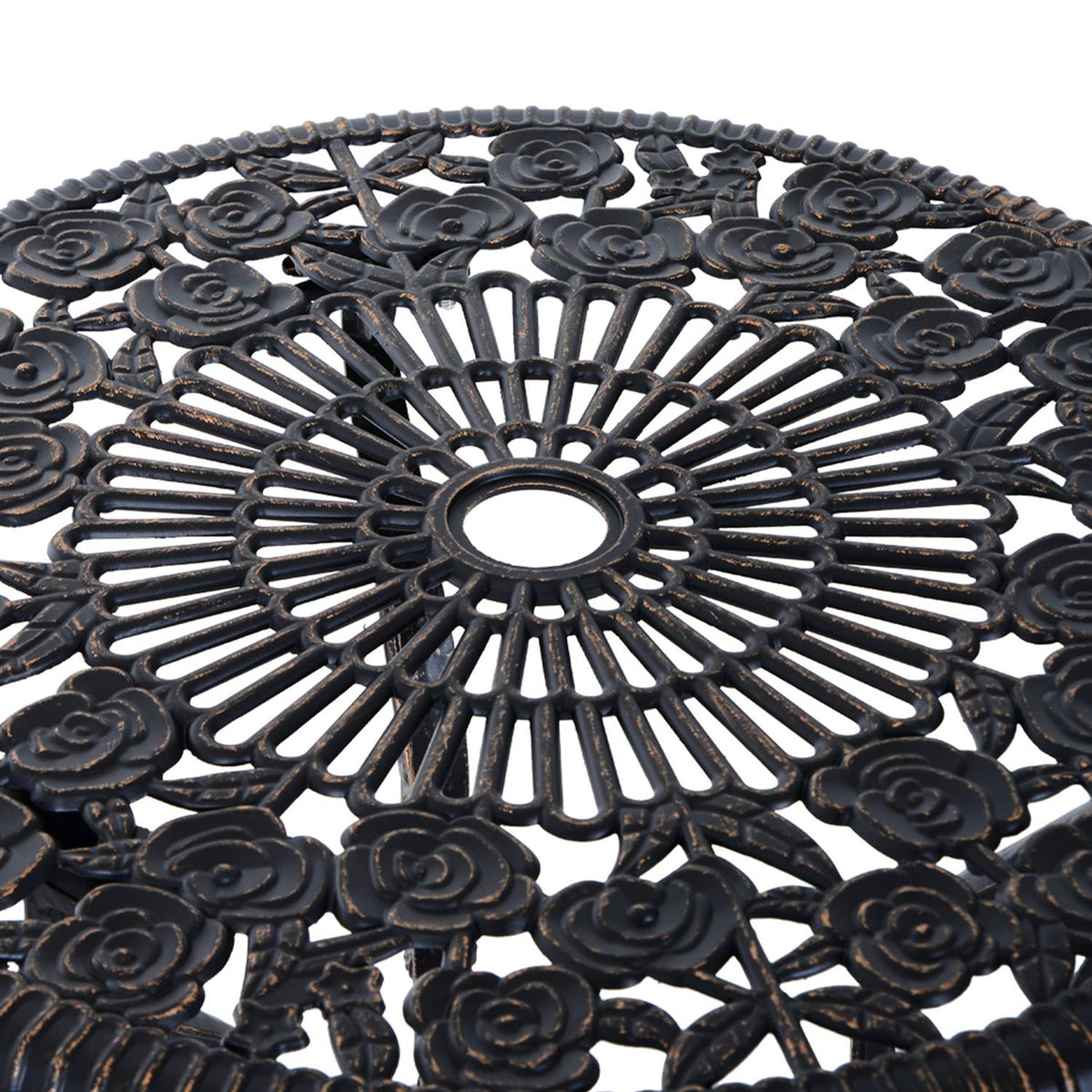 Garden Furniture For 2 People, Garden Set, Seating Group, Balcony Set, Balcony Furniture Set, Table Chair, Bronze