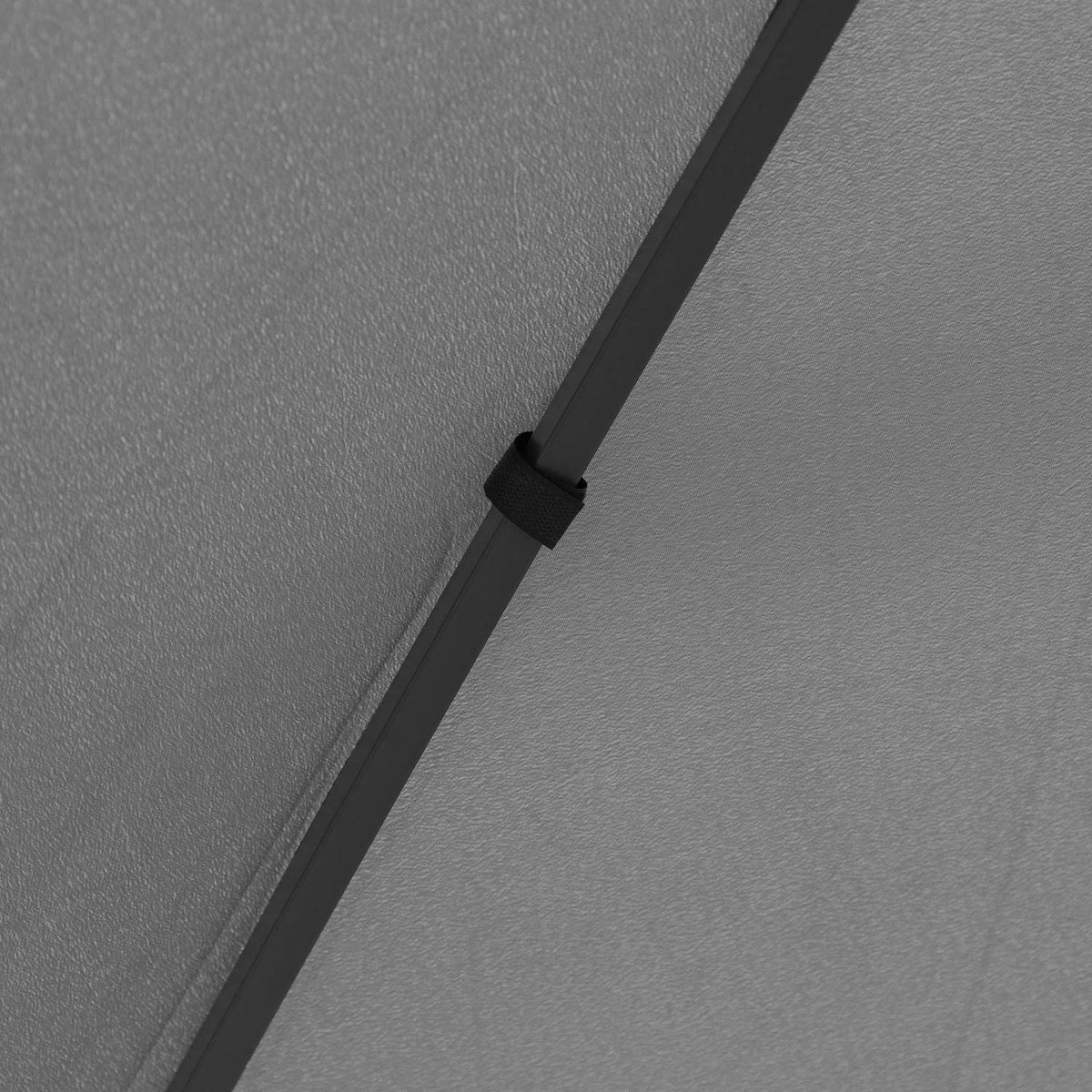 Garden Gazebo Canopy 3X3M With Sun Protection, Metal & Polyester, Grey