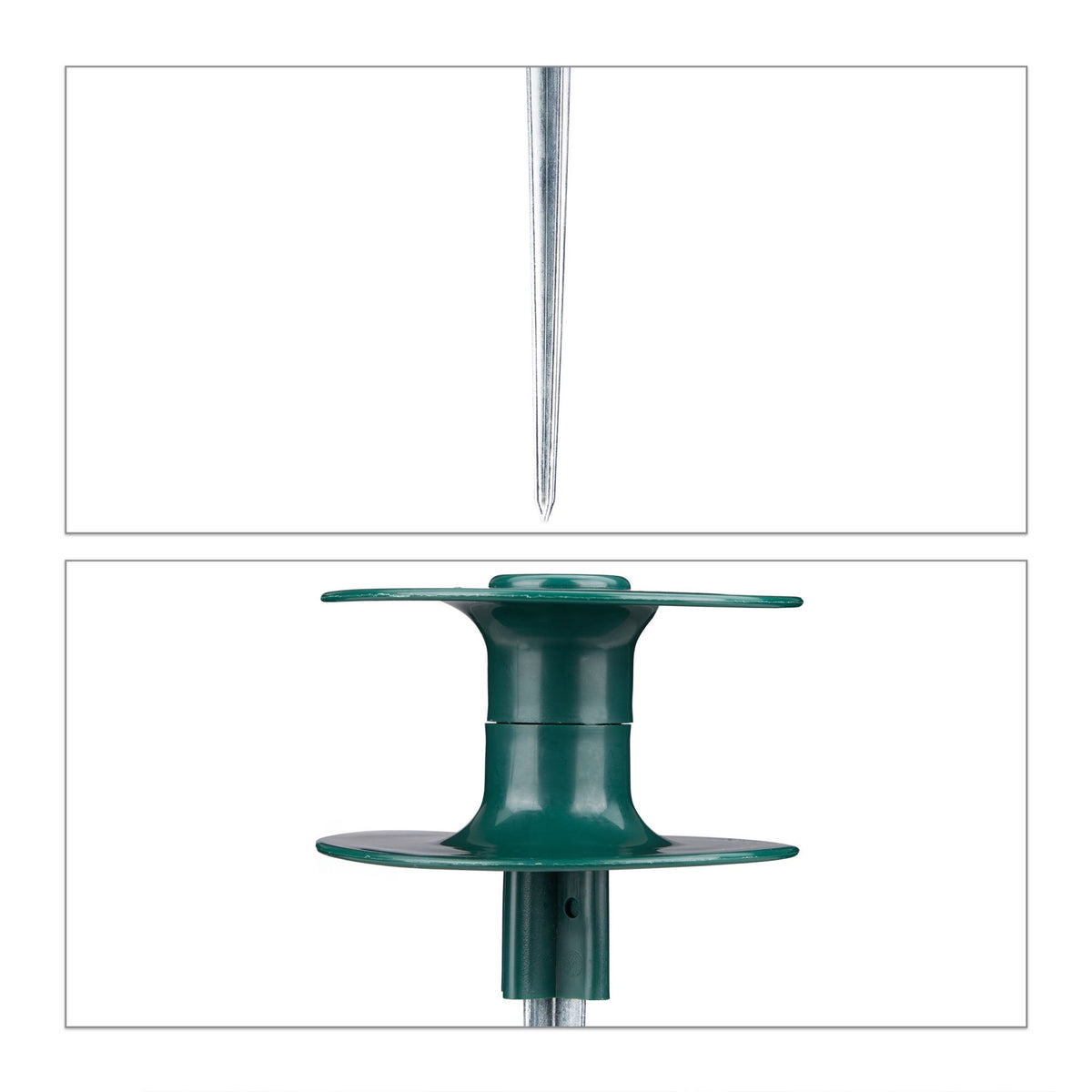Garden Hose Guides with Metal Ground Spikes, 6-Pack