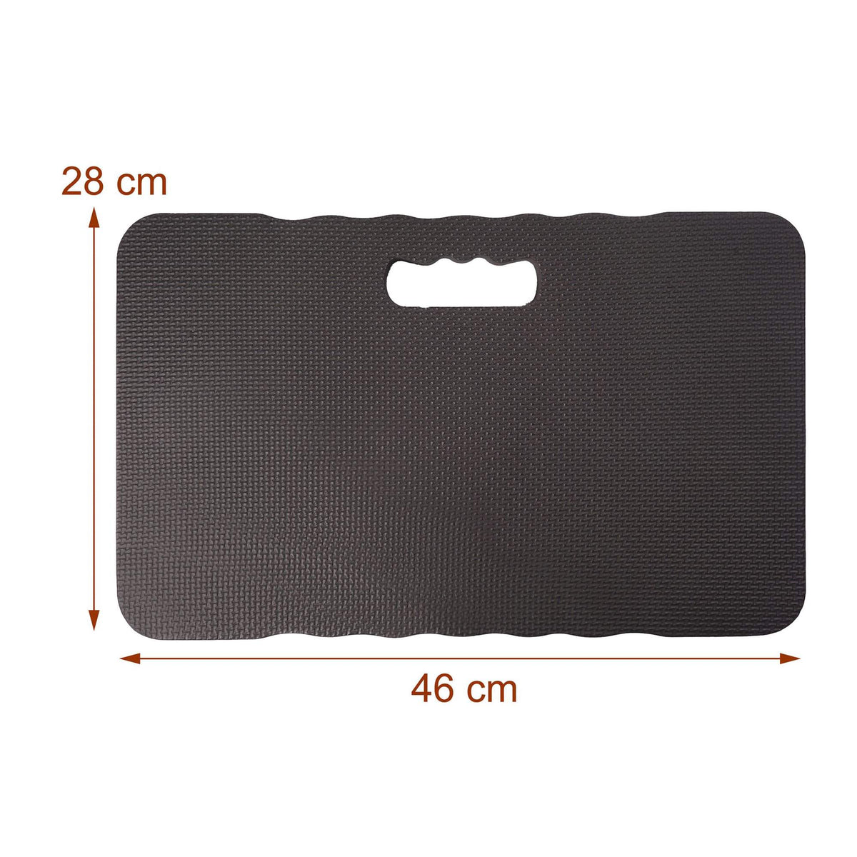 Garden Knee Pads, EVA Foam, Black, 2-Pack